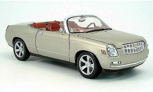 Chevrolet Bel Air Convertible 1/18 Motormax Concept cabriolet beige coche miniatura