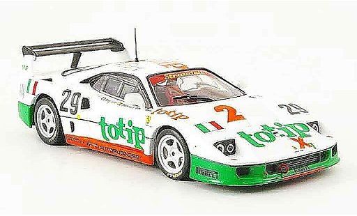 Ferrari F40 LM 1/43 IXO racing no. 29 totip 1985 coche miniatura