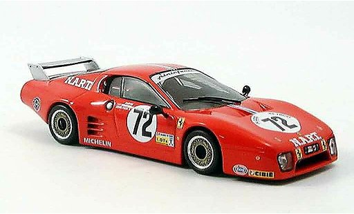 Ferrari 512 BB 1/43 IXO le mans coche miniatura
