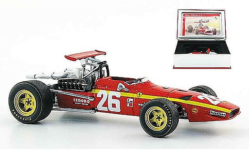 Ferrari 312 F1 1/43 IXO no.26 ganador frankreich jacky ickx 1968 coche miniatura