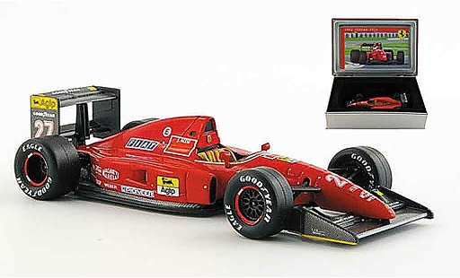 Ferrari F1 92A 1/43 IXO f 92 a no.27 j.alesi gp frankreich 1992 coche miniatura