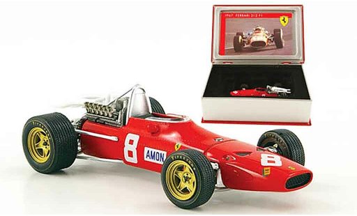 Ferrari 312 F1 1/43 IXO no.8 c.amon gp Alemania 1967 coche miniatura