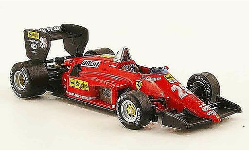 Ferrari 156 F1 Sharknose 1/43 IXO no.28 r.arnoux gp brasilien coche miniatura