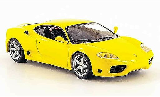 Ferrari 360 Modena 1/43 IXO amarillo coche miniatura