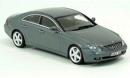 Mercedes Classe CLS Base 1/43 Minichamps grisverde 2004 coche miniatura