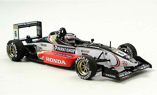 Dallara F301 course 1/43 Minichamps Mugen T. Sato ganador GP Macau 2001 coche miniatura