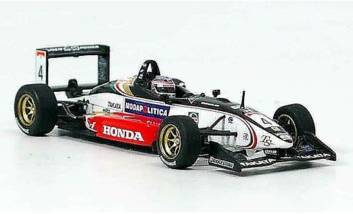 Dallara F301 course 1/43 Minichamps Mugen T. Sato ganador Zandvort 2001 coche miniatura