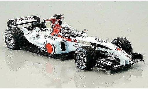 Honda F1 Base 1/43 Minichamps BAR T. Sato British GP 2004 coche miniatura