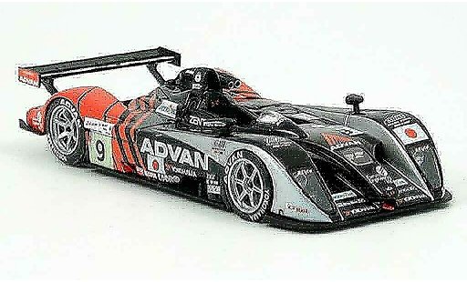 Dome S101 2004 1/43 Ebbro Mugen No.9 Advan 24h Le Mans coche miniatura
