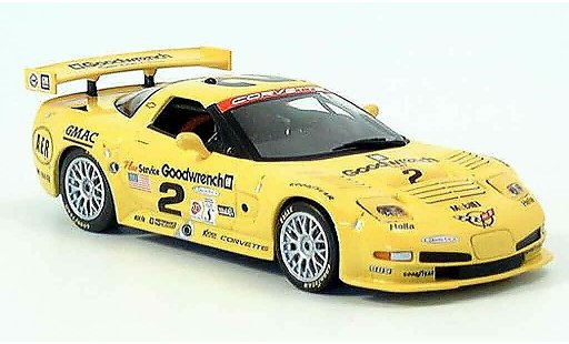 Chevrolet Corvette course 1/43 IXO C5 ganador Daytona No. 2 2002 coche miniatura