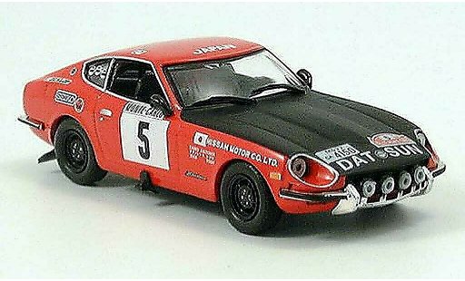 Datsun 240Z Coupe 1/43 IXO Monte Carlo Aaltonen-Todt 1972 coche miniatura