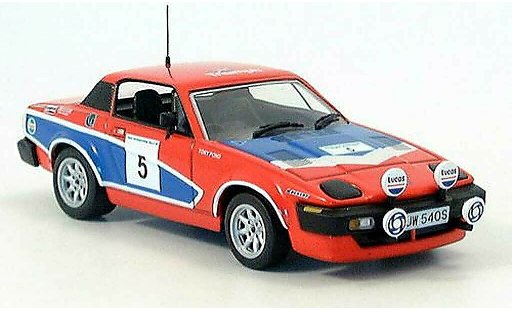 Triumph TR7 1978 1/43 IXO ganador Manx Rally Pond-Gallagher coche miniatura