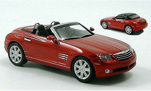 Chrysler Crossfire Roadster 1/43 Norev rojo coche miniatura