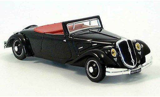 Citroen Traction 22 1/43 Norev CV cabriolet negro coche miniatura