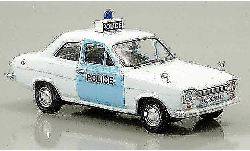 Ford Escort MK1 1/43 Vanguards police Suffolk coche miniatura