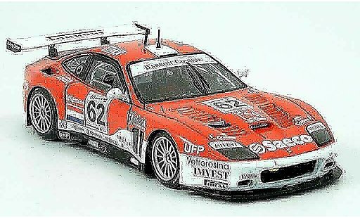 Ferrari 575 GTC 1/43 Red Line no.62 hezemans le mans 2004 coche miniatura