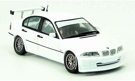 Bmw 320 berline 1/43 Spark E46 i Super blanco 2004 coche miniatura