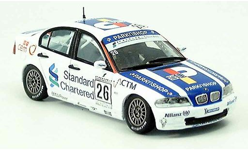 Bmw 320 course 1/43 Spark E46 i No.26 ganador Macau Huismann 2002 coche miniatura