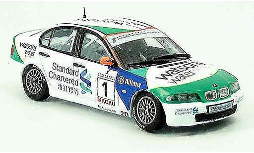 Bmw 320 course 1/43 Spark E46 i No.1 ganador Macau Huismann 2003 coche miniatura