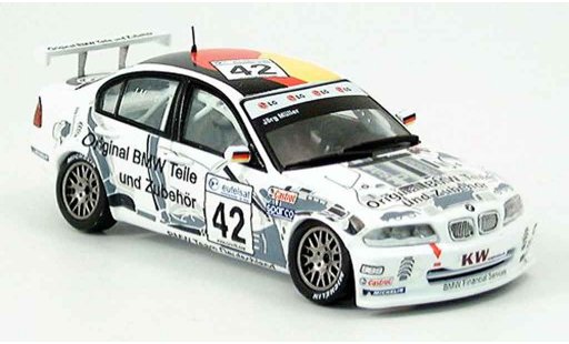 Bmw 320 course 1/43 Spark E46 i 3er No. 42 Jorg Muller 2002 coche miniatura