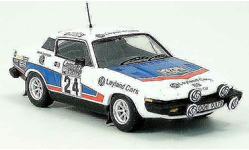Triumph TR7 1976 1/43 Trofeu RAC No. 24 Culcheth Syer coche miniatura