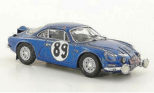 Alpine A110 1600 s 1/43 Trofeu No.89 Vinatier / Jacob Rally Monte Carlo 1968 coche miniatura