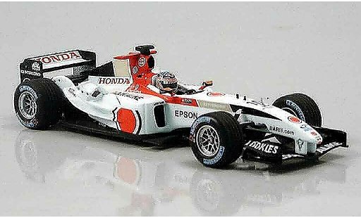 Honda F1 Base 1/43 Minichamps BAR 006 T.Sato GP Japan 2004 coche miniatura