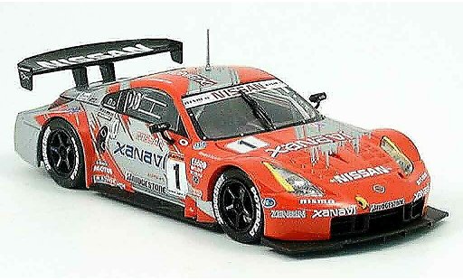 Nissan 350Z JGTC 1/43 Ebbro JGTC Z 500 Xanavi Malaysiam No. 1 2004 coche miniatura
