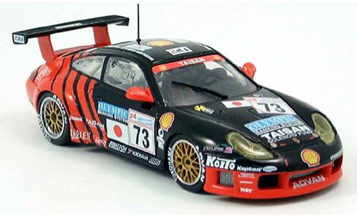 Porsche 911 GT3 1/43 Ebbro R LM Taysan No. 73 coche miniatura
