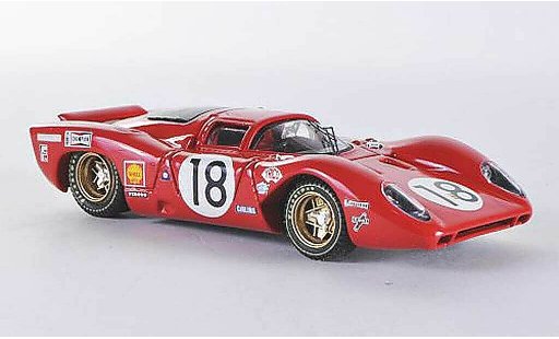 Ferrari 312 P 1/43 Best Coupe LM Rodriguez-Piper 1969 coche miniatura