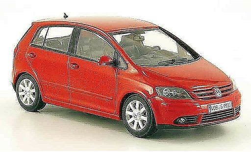 Volkswagen Golf Base 1/43 Minichamps plus rojo 2005 coche miniatura