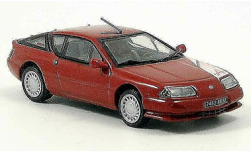 Alpine GTA v6 turbo 1/43 Norev GT rojo 1990 coche miniatura