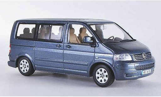 Volkswagen T5 T5 1/43 Minichamps Multivan gris 2003 coche miniatura