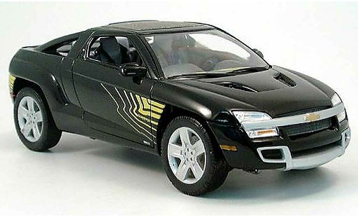 Chevrolet Borrego suv 1/18 Welly negro coche miniatura