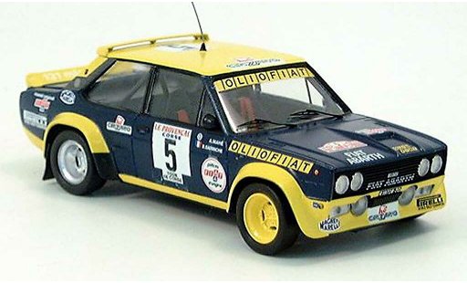 Fiat 131 Abarth 1/43 Trofeu Nr.5 ganador tour de Corse 1977 coche miniatura