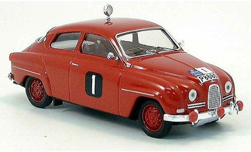 Saab 96 RAC Rally 1/43 Trofeu ganador 11 coche miniatura