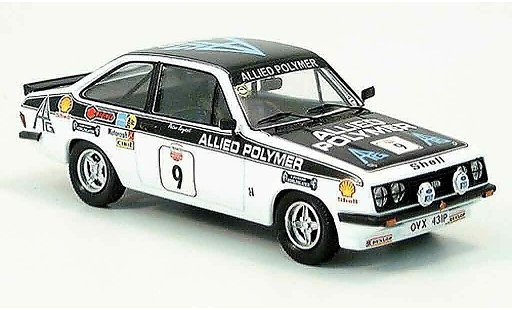 Ford Escort RS 2000 1/43 Trofeu ganador BG Vatanen Bryant 1976 coche miniatura