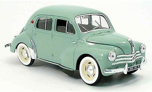 Renault 4CV Base 1/18 Solido gris 1954 coche miniatura