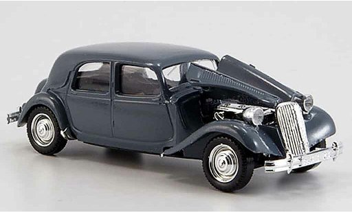 Citroen Traction 15 1/43 Solido cv gris 1952 coche miniatura