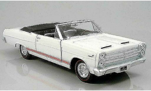 Mercury Cyclone GT 1/18 Yat Ming blanco con echtem leder 1966 coche miniatura