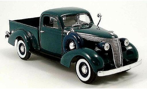 Studebaker Coupe Express 1937 1/18 Yat Ming pick up verde coche miniatura