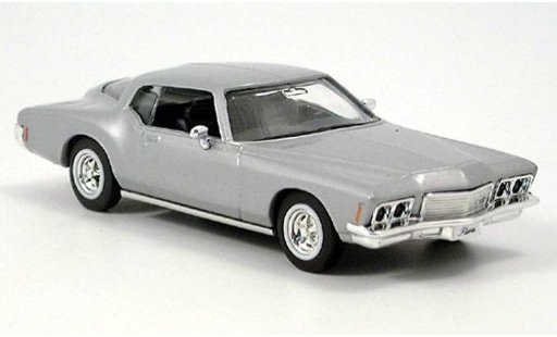 Buick Riviera Grand Sport 1/43 Yat Ming 1971 GS gris coche miniatura