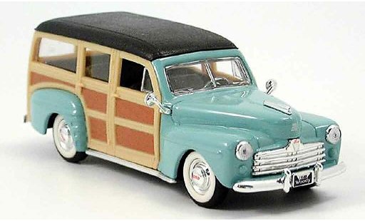 Ford Woody Woody Wagon 1/43 Yat Ming verde 1948 coche miniatura
