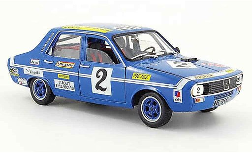 Renault 12 Gordini 1/18 Solido no.2 metge racing coche miniatura