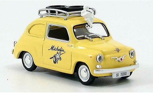Seat 600 Base 1/43 Solido michelin 1957 coche miniatura
