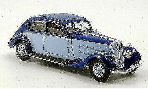 Peugeot 601 Base 1/43 Solido azul/azul 1934 coche miniatura