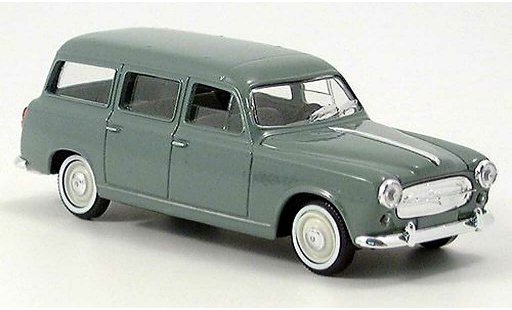 Peugeot 403 Break 1/43 Solido Familiar gris 1960 coche miniatura