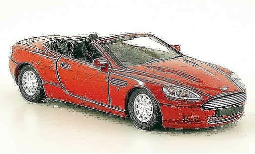 Aston Martin DB9 volante 1/43 Solido cabriolet rojo 2005 coche miniatura