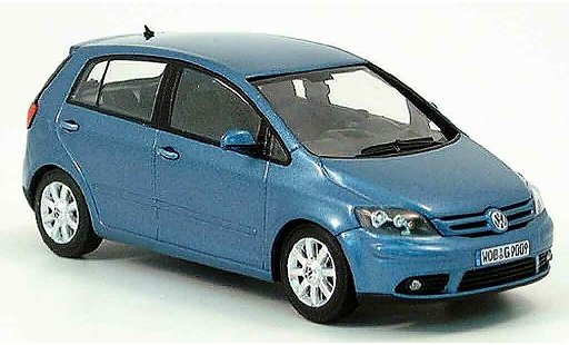 Volkswagen Golf Base 1/43 Minichamps plus azul 2005 coche miniatura