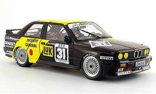 Bmw M3 coupe 1/18 Minichamps DTM E30 ganador nurburgring thim 1988 coche miniatura